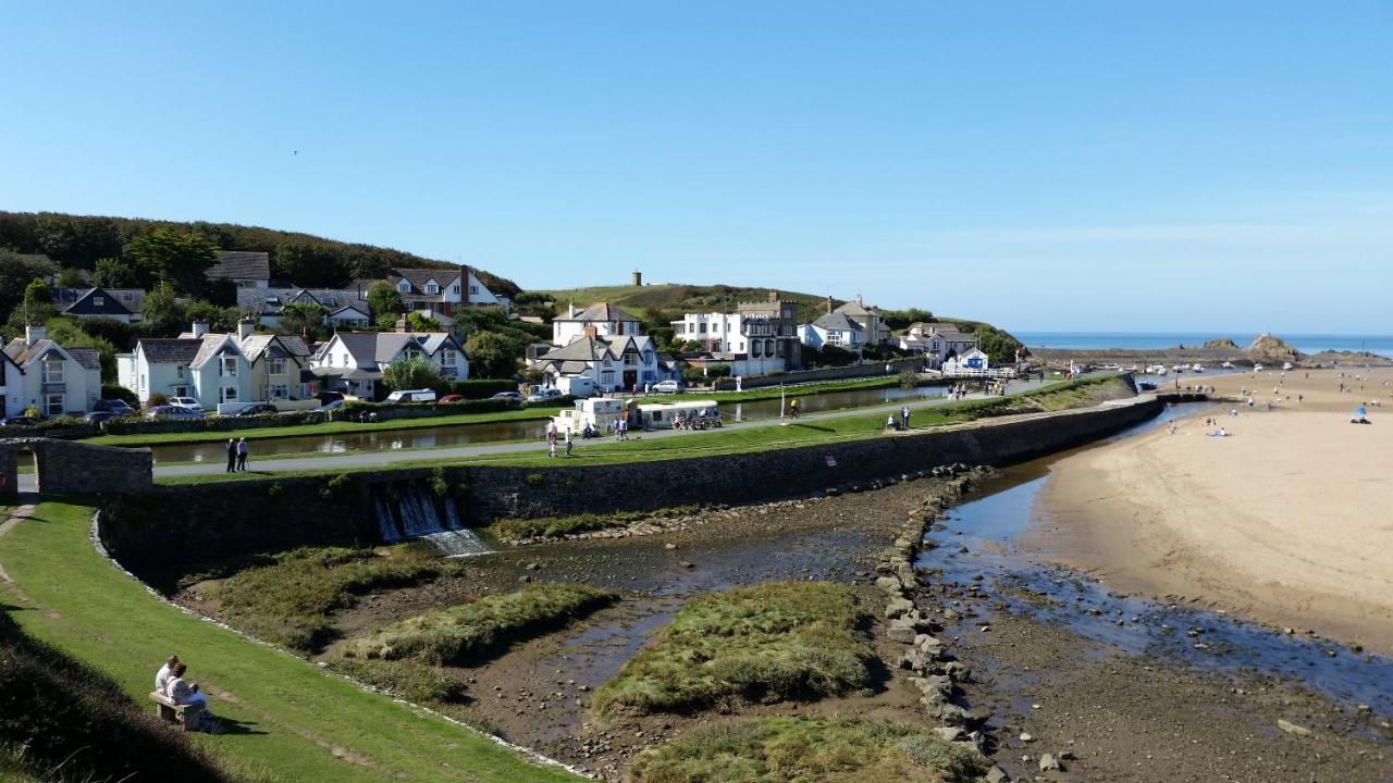 Stones Throw Studio Apartment Bude Cornwall المظهر الخارجي الصورة